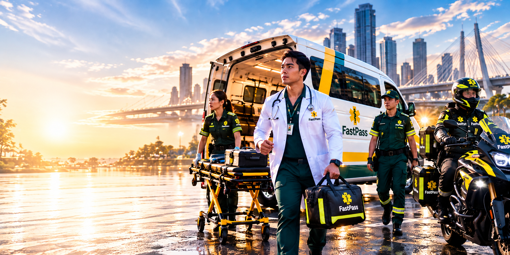 FastPass patient transport team